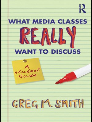 cover image of What Media Classes Really Want to Discuss